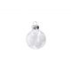 Mini-Kugel Schneeball, Ball, 4 cm