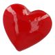 Deko-Herz, rot, 4 cm