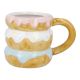 Becher Donut, rosa, 420 ml