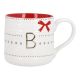 Becher Buchstabe/Schleife, B, 450 ml