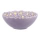 Schale Blumen, lila, 10 cm