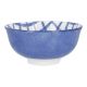 Schale Bali, Karo/blau, tief, 11.5 cm