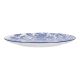 Teller Bali, Blumen/blau, 27 cm