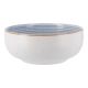 Schale Rille, blau, 11 cm