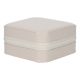 Schmuckbox, creme, 9 x 9 cm