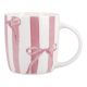 Becher Schleife, Streifen, 325 ml