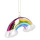 Anhänger Fancy, bunt, Regenbogen/Wolke, 12 x 6 cm