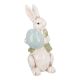 Hase mit Ei, Junge/grün, 30 cm