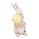 Hase mit Ei, Mädchen/rosa, 30 cm