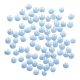 Glas-Nuggets im Netz, blau/opal, 400 g