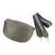 Crossbodytasche Velour, grün