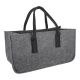 Filztasche Kamin, dunkelgrau