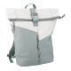 Rucksack Design/Rolltop, grün/grau, 20 Liter
