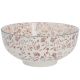 Schale China, 680 ml, rosa, Wiese, 15 cm