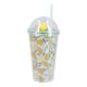 Trinkbecher Frucht, Glitter/Zitrone, 450 ml