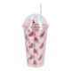 Trinkbecher Frucht, Glitter/Wassermelone, 450 ml