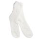 Kuschelsocken Uni, offwhite, One Size