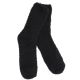 Kuschelsocken Uni, schwarz, One Size