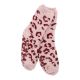 Kuschelsocken Anti-Rutsch, Leo/rosa