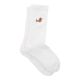 Socken Stick-Motiv, Dackel/rot, Größe 35-42