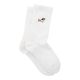 Socken Stick-Motiv, Dackel/blau, Größe 35-42