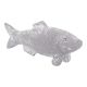 Fisch, gewischt/grau, 10 cm