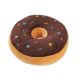 Kissen Donut, braun, 31 cm