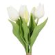 Tulpenstrauß Edel, weiß, 25 cm