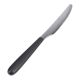 Messer Holzoptik, schwarz, 23 cm