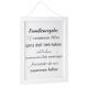 Schild Familienspruch, Zusammen halten, 40 x 30 cm