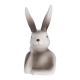 Hase Natur, Hand an Kinn, 18 cm