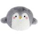Kirschkernkissen Pinguin, flauschig, weiß