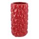 Vase Herz, rot, 27 cm