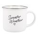 Becher Spruch, Sweater Weather, 300 ml