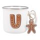 Becher Buchstabe/Lebkuchen, U, 380 ml