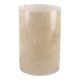Vase Zylinder, Tupfen/karamell, 10 x 15 cm
