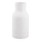 Vase Struktur, Flasche/matt, 14.5 cm