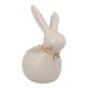Hase Mia, Herz-Halsband, creme, 20 cm