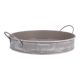 Pflanztablett Antik, grau, 25 cm