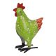 Huhn Mini, grün, 10 cm