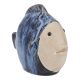 Fisch Rustik, rund/blau, 11 cm