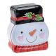 Keksdose Weihnachtsfigur, Schneemann, 13 cm