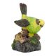 Vogel Sound, grün, 11 cm