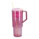 Trinkbecher mit Einsatz, pink, 1200 ml