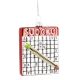 Anhänger Fancy, bunt, Sudoku mit Stift, 8.5 cm