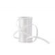 Geschenkband Satin, weiß, 3mm x 10m