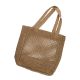Shopper Flecht, braun, 33 x 40 cm