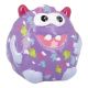Spardose Mini, Monster, lila, 6 cm