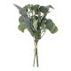 Strauß Eucalyptus/Blüte, Blüten/weiß, 37 cm