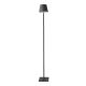 LED-Lampe Akku, dunkelgrau, 120 cm